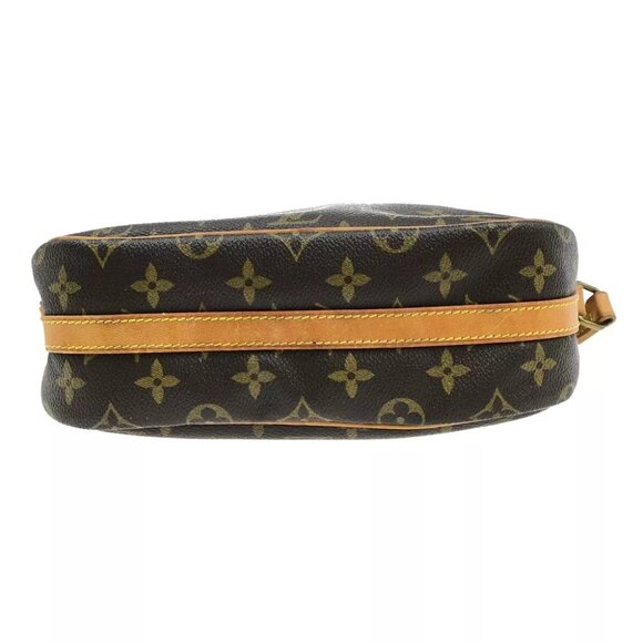 LOUIS VUITTON Senlis Shoulder Bag Monogram Leather Brown France M51222 87ED702 - Picture 14 of 16